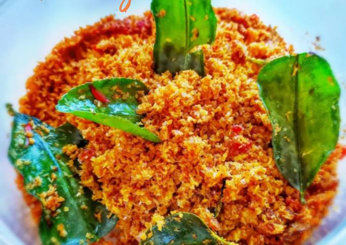 Ini dia! Resep enak bikin Kelapa serundeng pedas gurih manis dijamin nagih banget