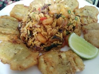 Arroz con mariscos en 5 minutos
