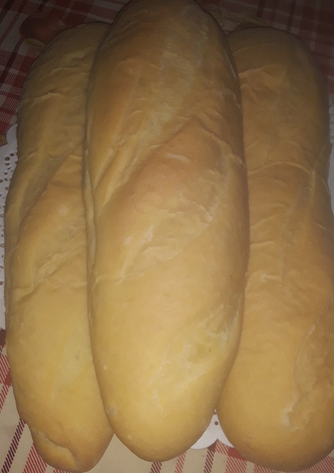 Una foto de Pan casero con grasa