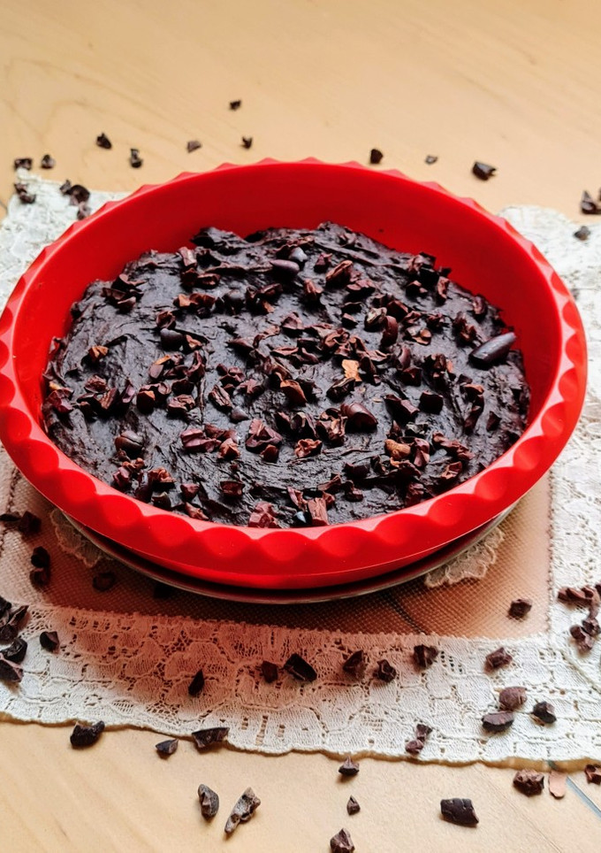 Una foto de Mega cookie con nibs de cacao 🍫 sin azúcar sin lácteos sin huevo sin harina sin gluten