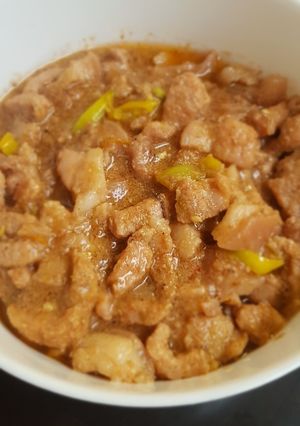 A picture of Bicol Express.