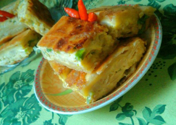 Martabak jamur simpel :D