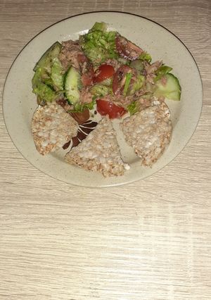 Tonhal saláta recept fotója