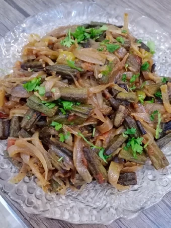 Easy Steps to Make Achari bhindi which So Delicious