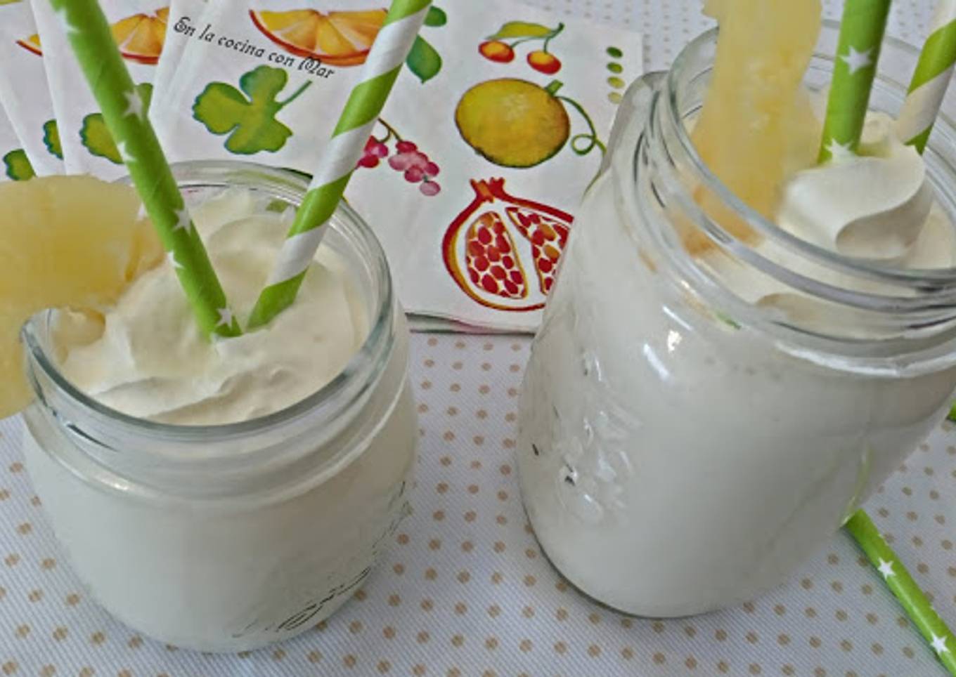 Smoothie de piña colada
