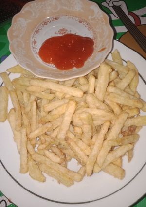 Foto resep Kentang goreng muach😍😍