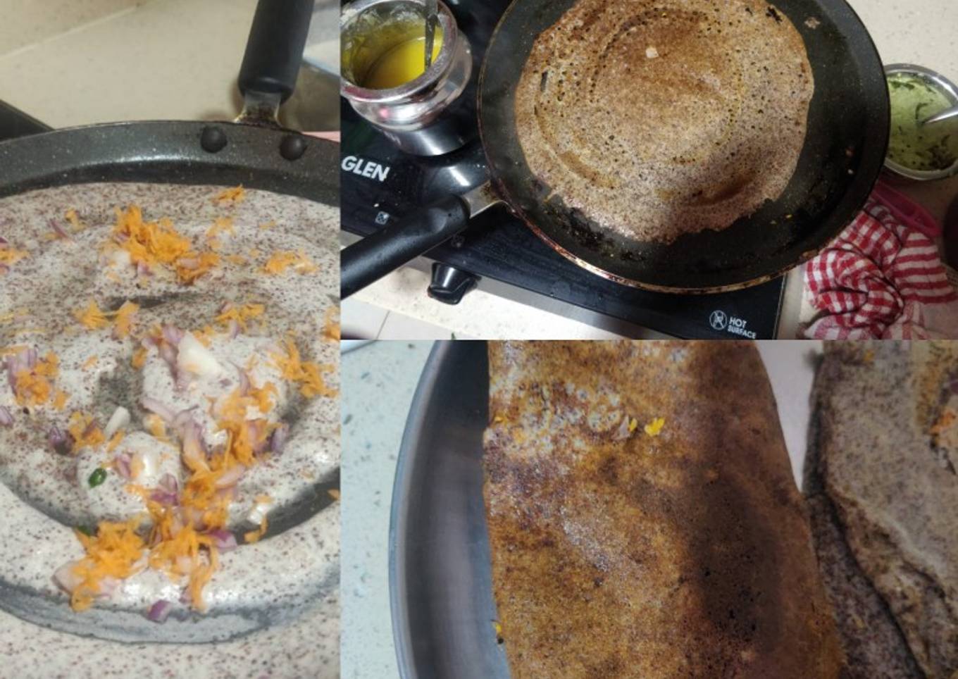 Ragi (Finger Millet) Dosa