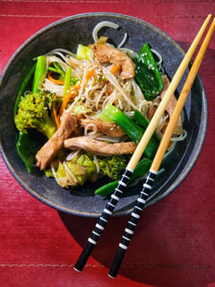 Una foto de Chow Mein