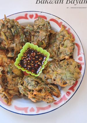 Foto resep Bakwan Bayam