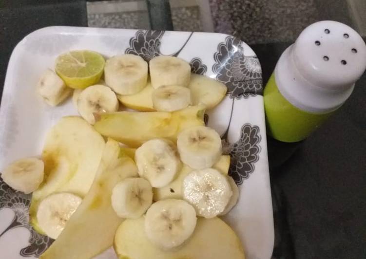 Apple banana chaat