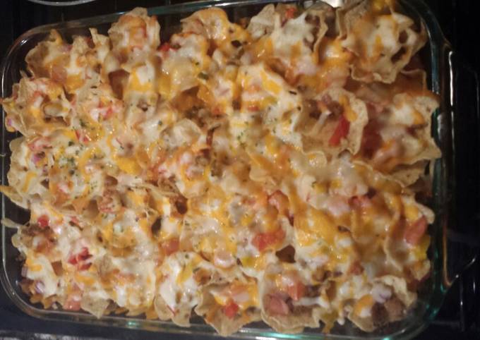 Easiest Way to Cook Delicious Turkey nachos