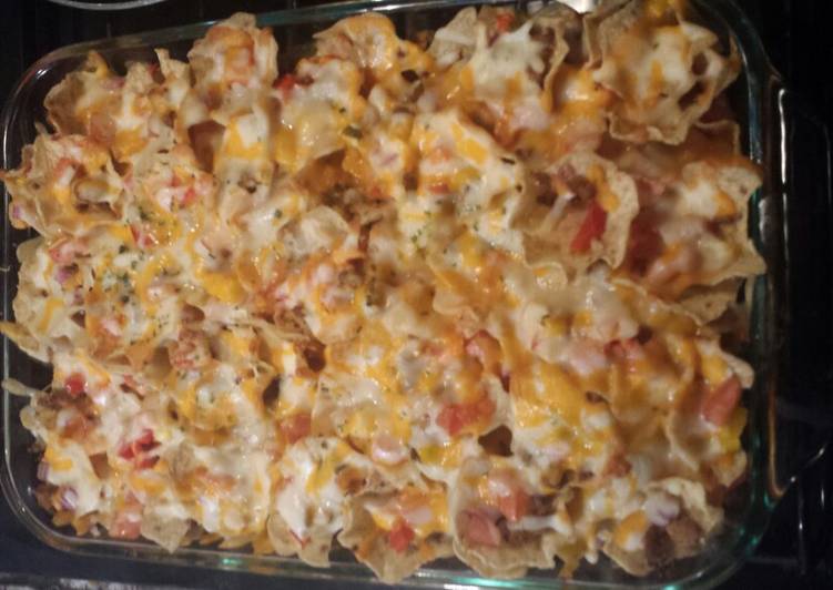 Easy Way to Make Appetizing Turkey nachos