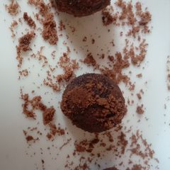 A picture of Chocolate shots with peanut blast.