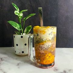 Mango Falooda A picture of Mango Falooda.