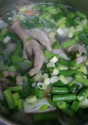 Foto resep Sup ceker praktis