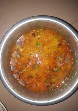 A picture of Tadka daal.