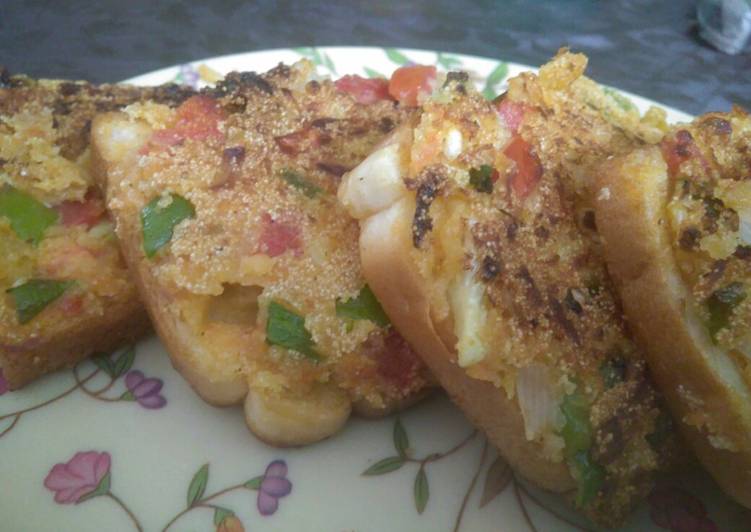 Easiest Way to Make Perfect Veggie malai sandwich