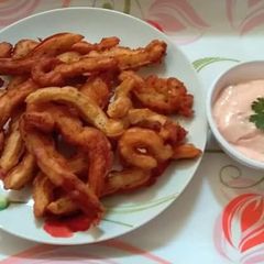 A picture of Potato sticks.
