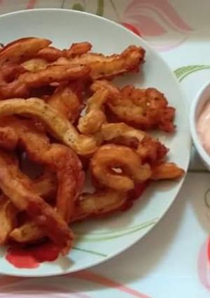 A picture of Potato sticks.
