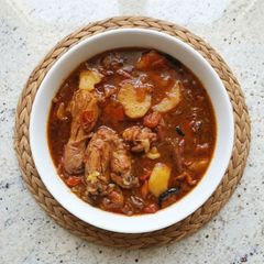 A picture of Chicken Stew 🍅🍗.