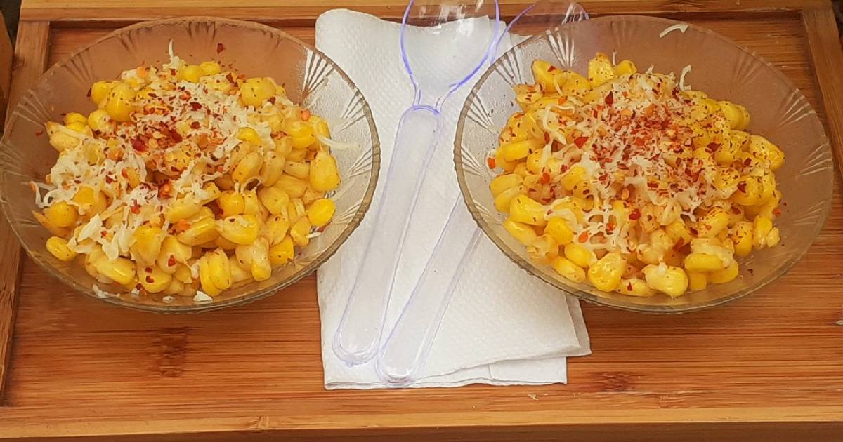 Masala cheese corn Recipe by Tina Vaid Cookpad