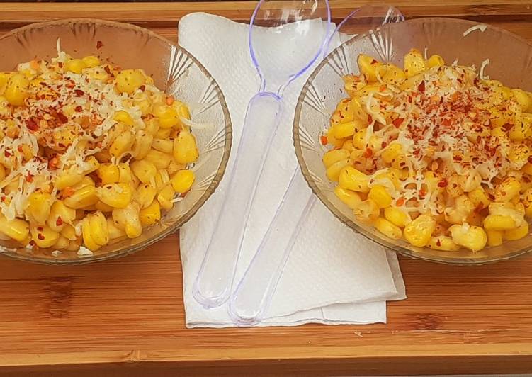 Easiest Way to Make Homemade Masala cheese corn