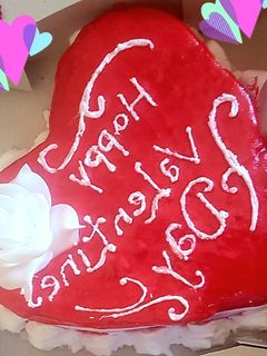 صورة لوصفة ❤ كيكة عيد الحب ❤