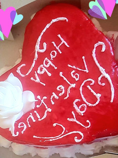 صورة لوصفة ❤ كيكة عيد الحب ❤