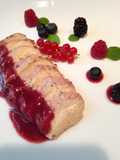 Pollo marinato ai frutti di bosco