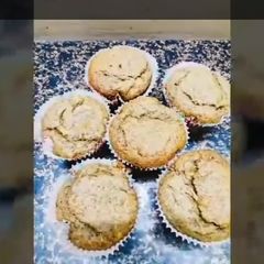 A picture of Kuttu ke atta ke muffins.