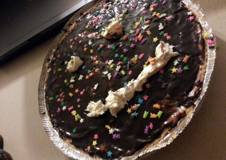 How to Prepare Quick Muddy Pie Cheesecake♥;;