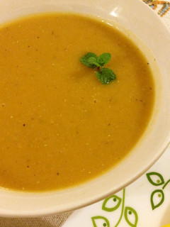 A picture of Turkish Lentil Soup.