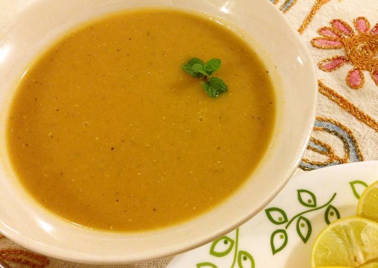 Recipe of Perfect Turkish Lentil Soup