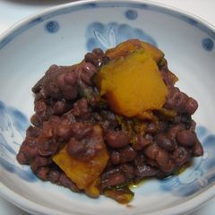 Macrobiotic Adzuki Beans with Kabocha Squash A picture of Macrobiotic Adzuki Beans with Kabocha Squash.