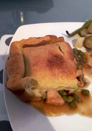 A picture of Super easy chicken pie.