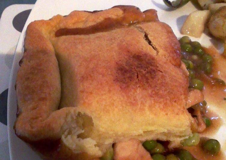 Simple Way to Make Homemade Super easy chicken pie