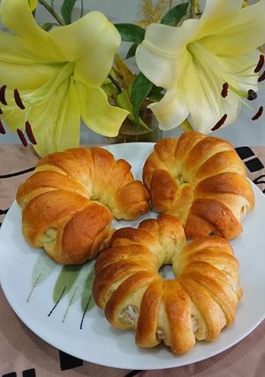 Hình của món Bánh Mì Ngọt Nhân Dừa.