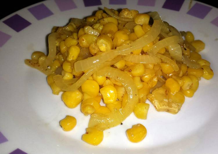 Buttered chili corn