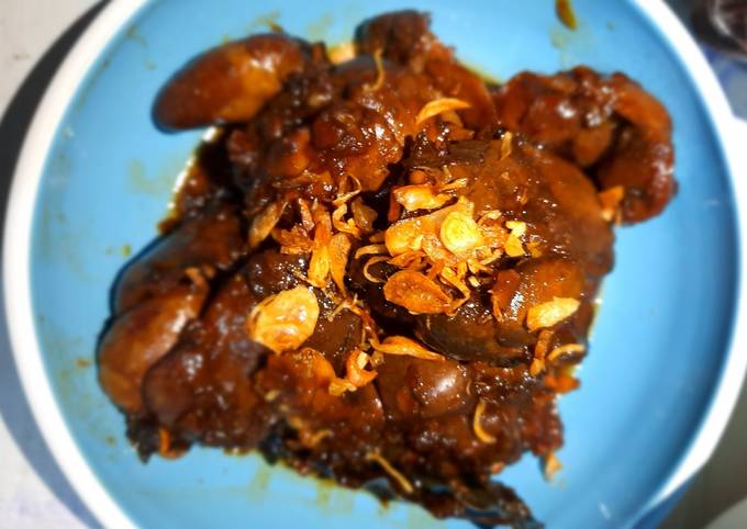 Resep Ati ampela bumbu kecap Resep Ati ampela bumbu kecap