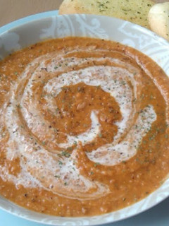 A picture of Vickys Spanish-Style Lentil & Chorizo Soup, GF DF EF SF NF.