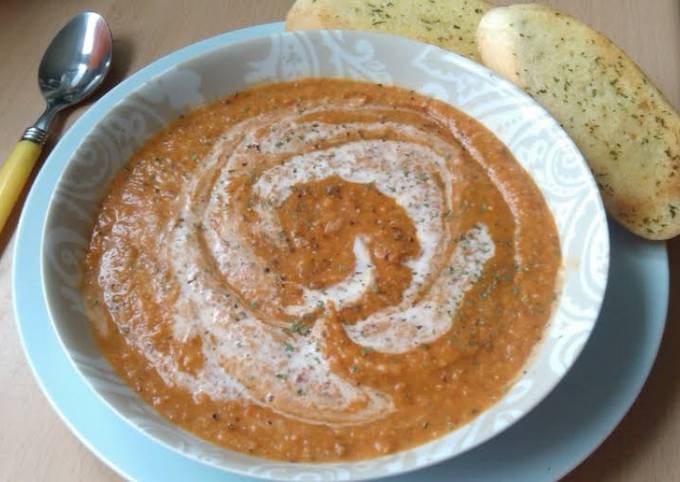 Steps to Make Homemade Vickys Spanish-Style Lentil & Chorizo Soup, GF DF EF SF NF