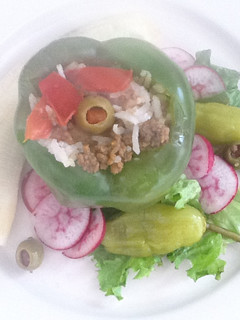 Una foto de Pimiento relleno