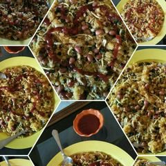 A picture of # Tiffin box # poha.