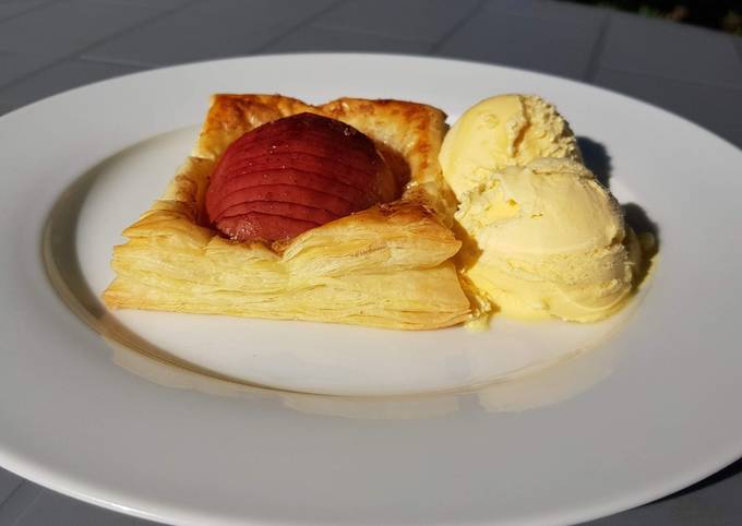 How to Make Homemade Apple Puff Pie Tart