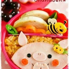 A picture of Easy Little Piggy Bento.