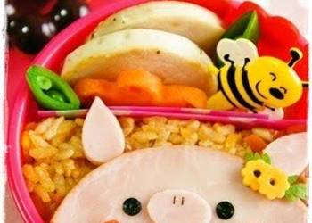 Easiest Way to Recipe Tasty Easy Little Piggy Bento