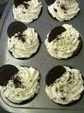 Oreo Cupcakes With Cream cheese Icing