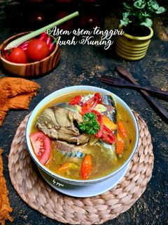 Foto resep Asem asem tenggiri kuah kuning
