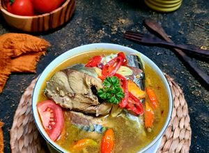 Foto resep Asem asem tenggiri kuah kuning