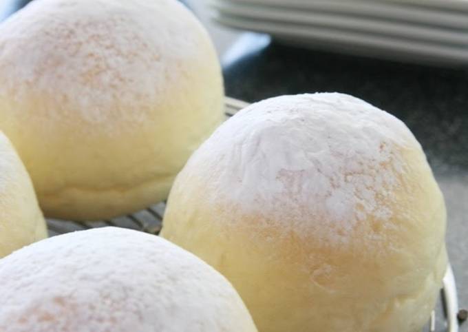 Perfectly Round! Soft White Table Rolls (Milk Bread)